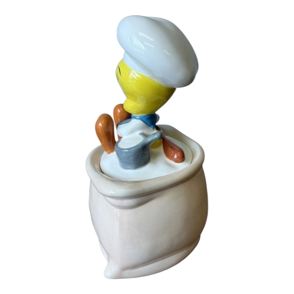 Tweety Chef Cookie Jar and Utensil Holder Set - Picture 2 of 12